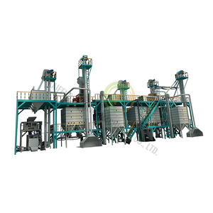 Usine de transformation de maïs à niveau d'automatisation flexible élevé