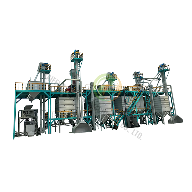 Usine de transformation de maïs à niveau d'automatisation flexible élevé
