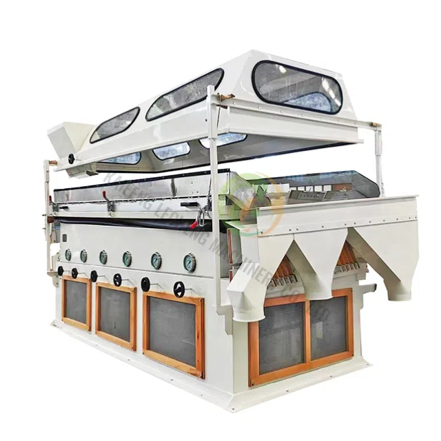 Équipement de tri de Tableau granulaire de gravité de graine de machine agricole de séparateur de gravité de graine