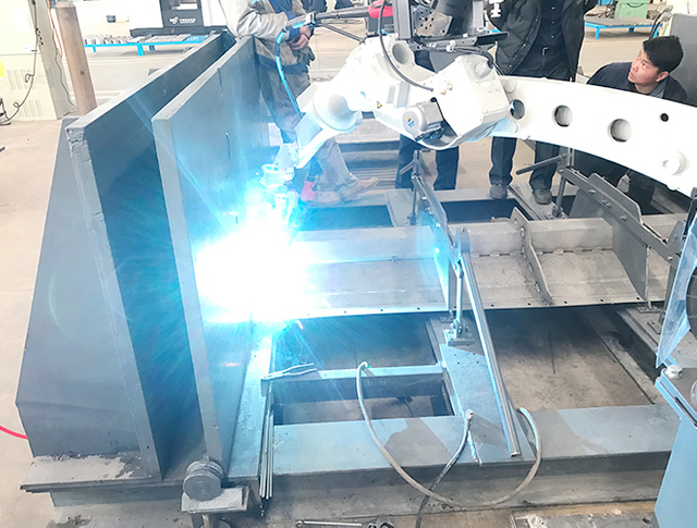 Soudage des robots