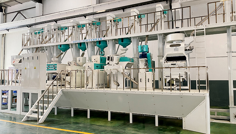 Usine de transformation de riz paddy automatique